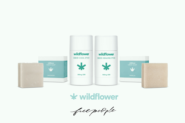 Wildflower Wellness products now selling online at Free People