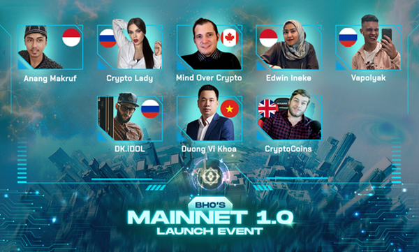 Famous investors and influencers attended the Mainnet 1.0 launch event 