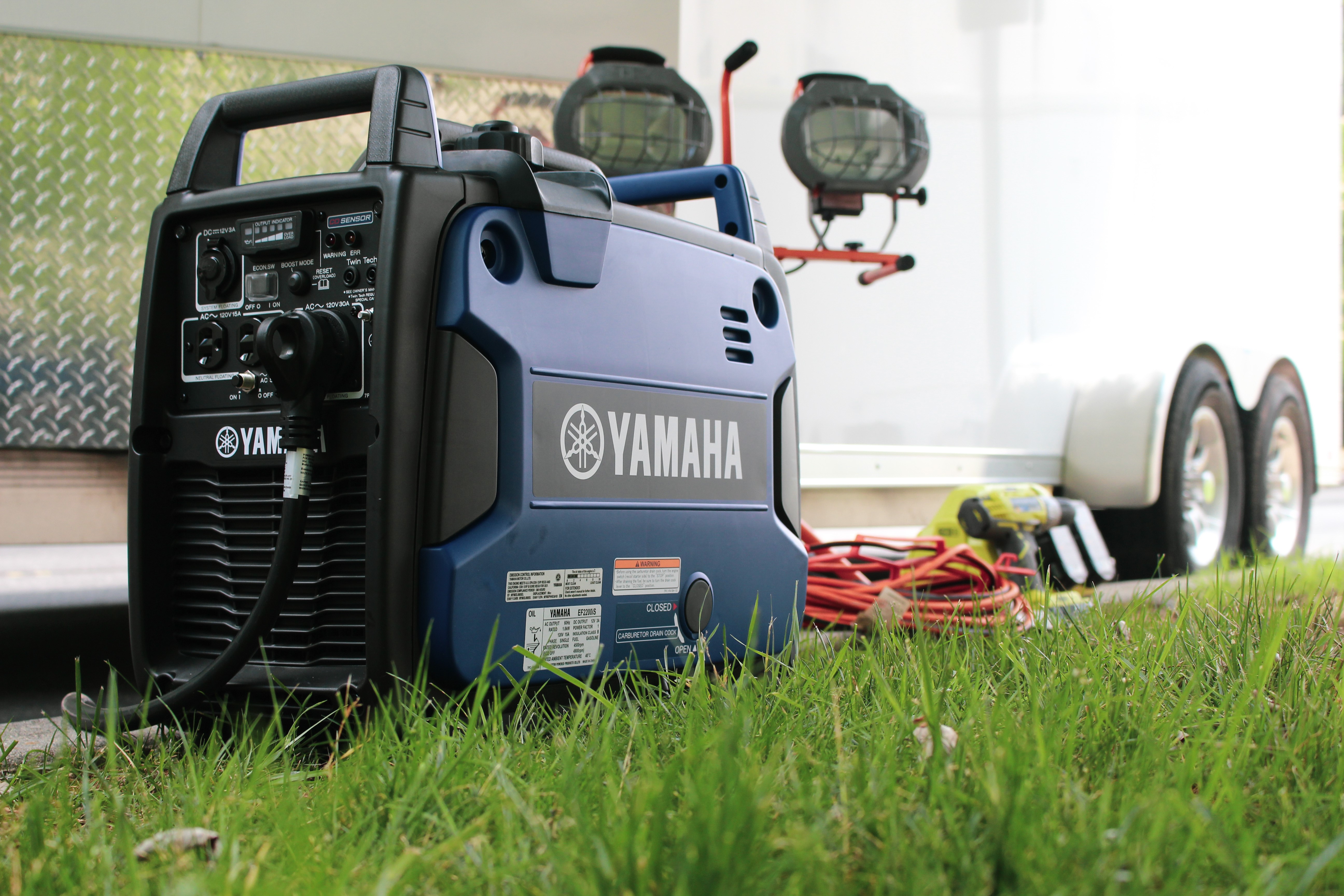 Yard and Trailer with Tools 2