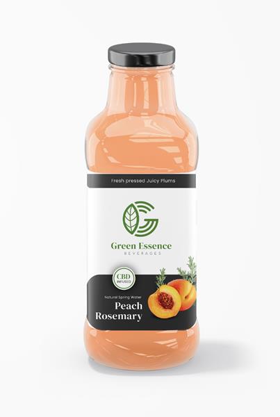 Green Essence Peach Rosemary - CBD INFUSED
