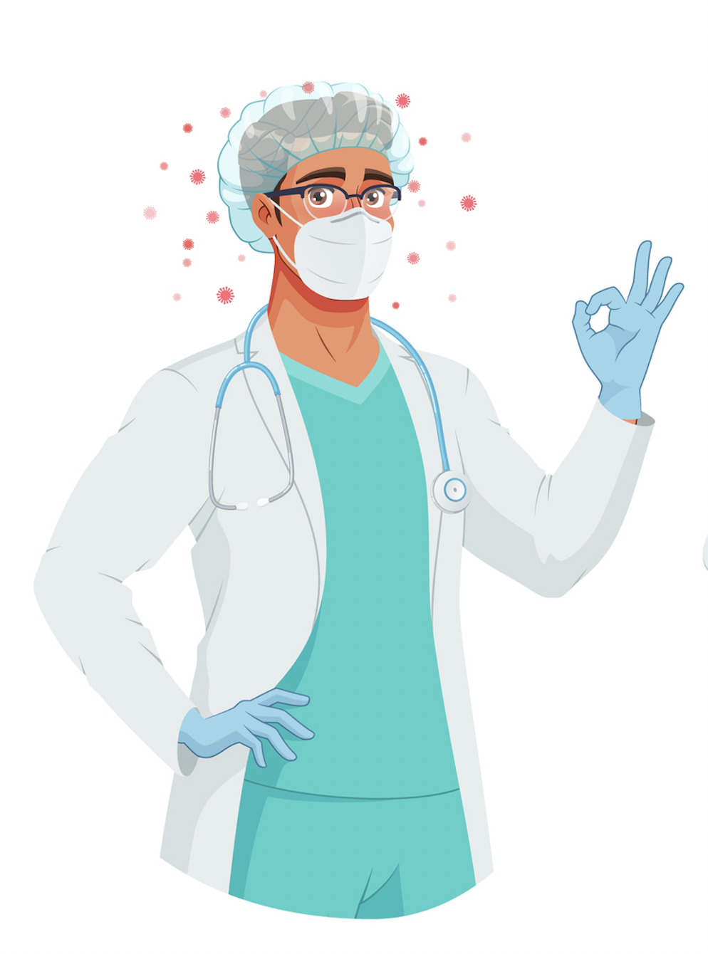 Doctor Giving Ok Sign 
