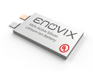 Enovix Battery Model with UL Mark