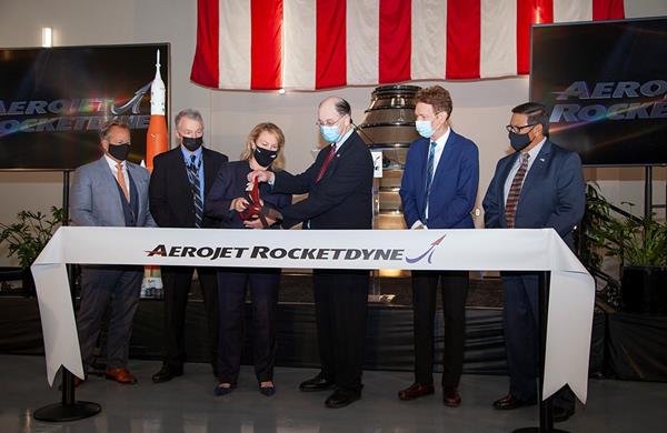 Aerojet Rocketdyne LA Ribbon Cutting 8-18-21