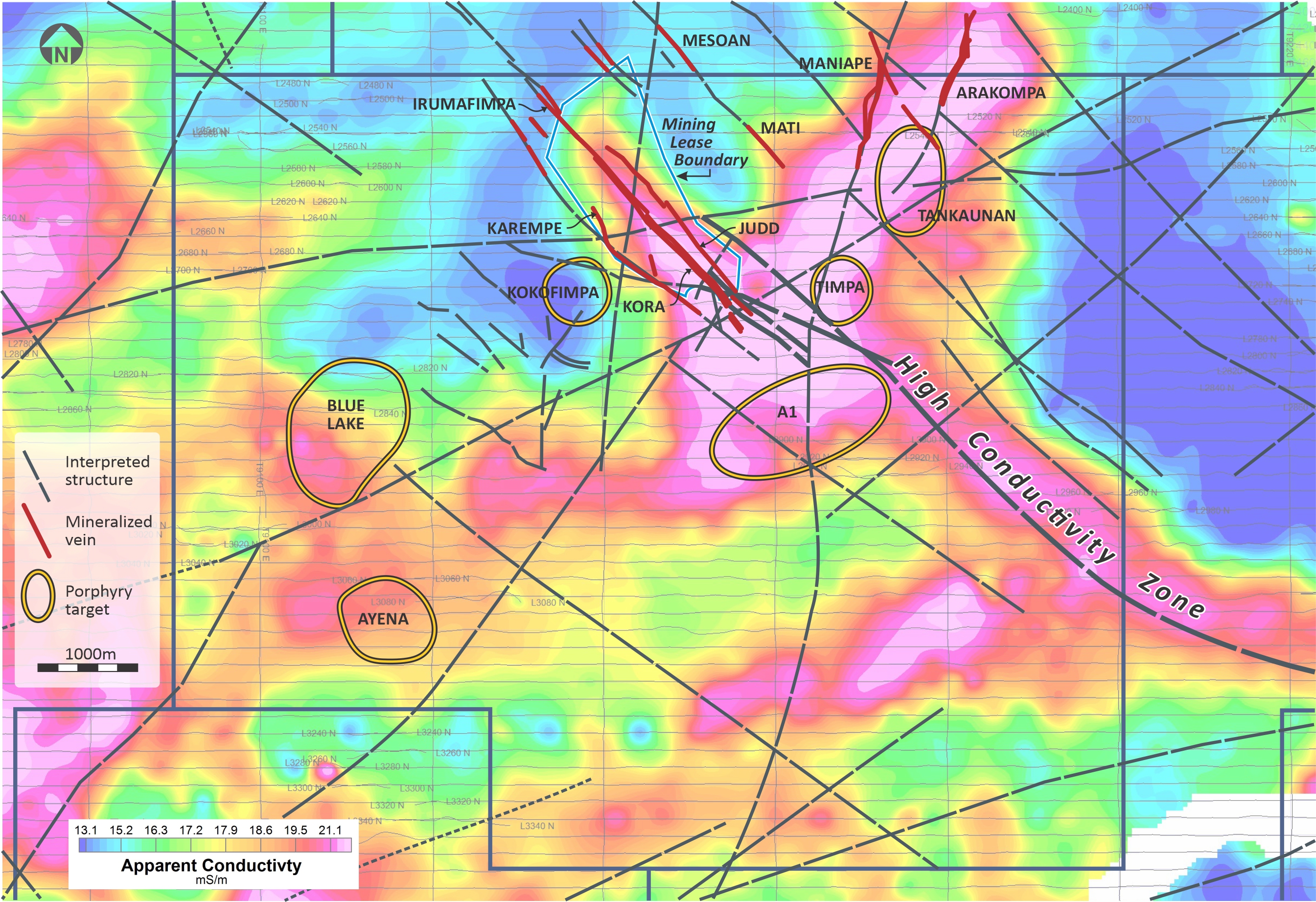 Fig 7 - Geophysics Plan Map