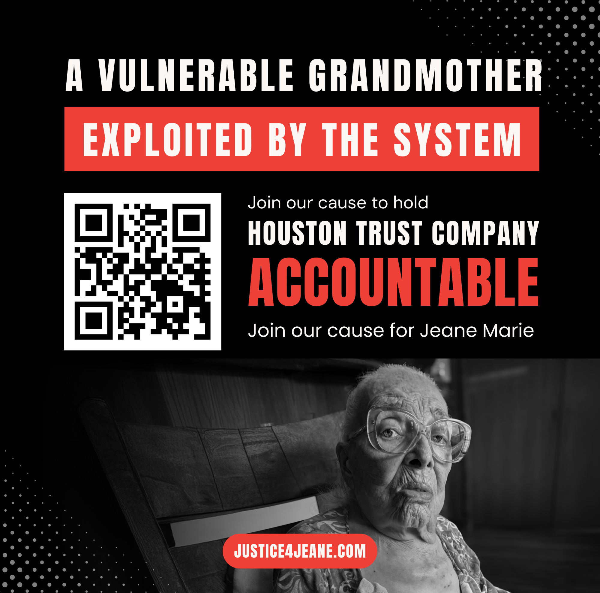 "Justice 4 Jeane” Movement Shines Spotlight on Trustee Abuse