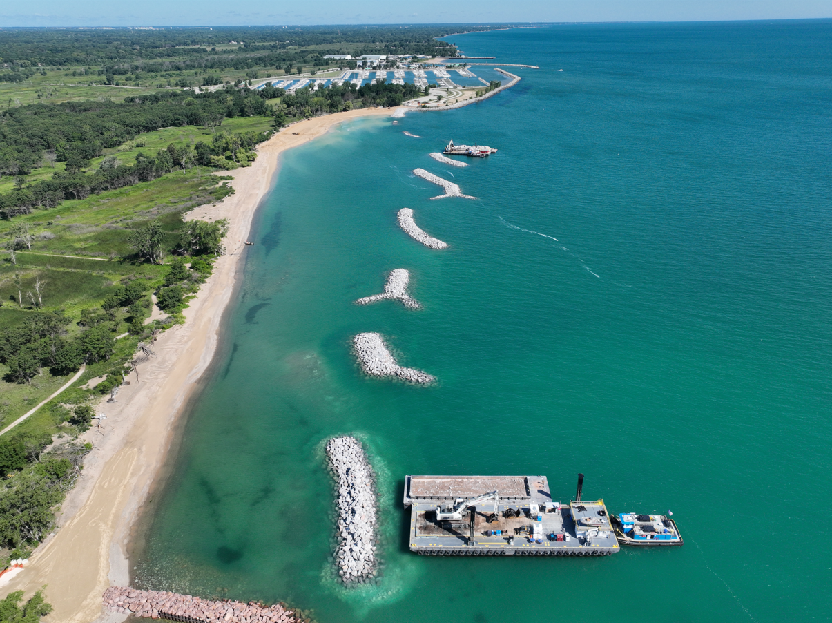 Illinois Beach State Park press release cover image