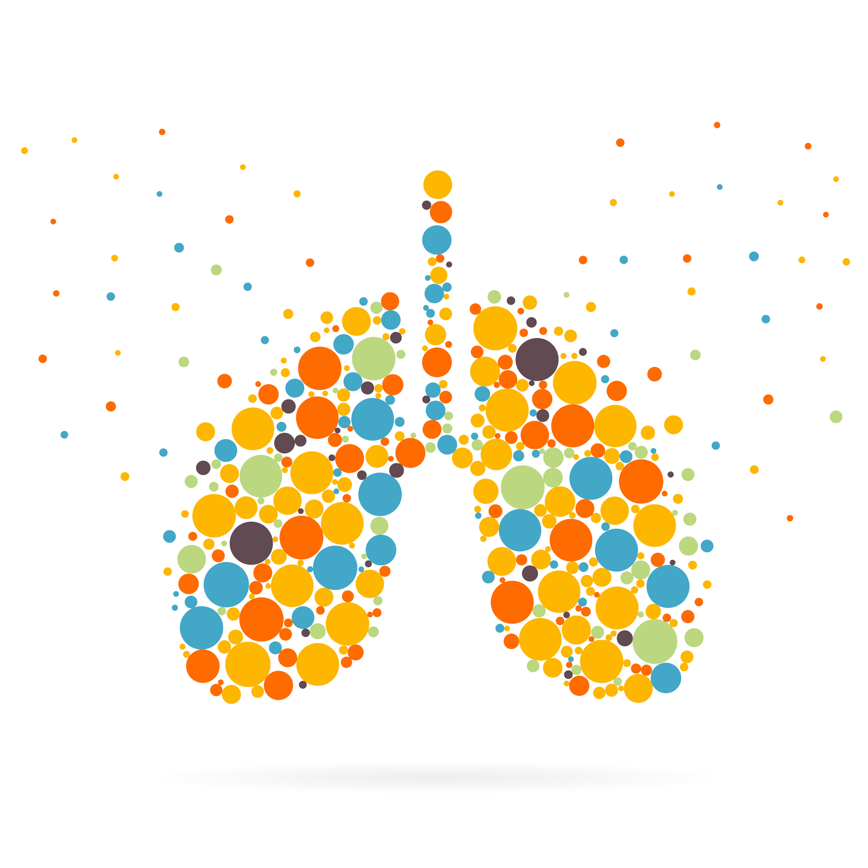 Illustration of Lungs 