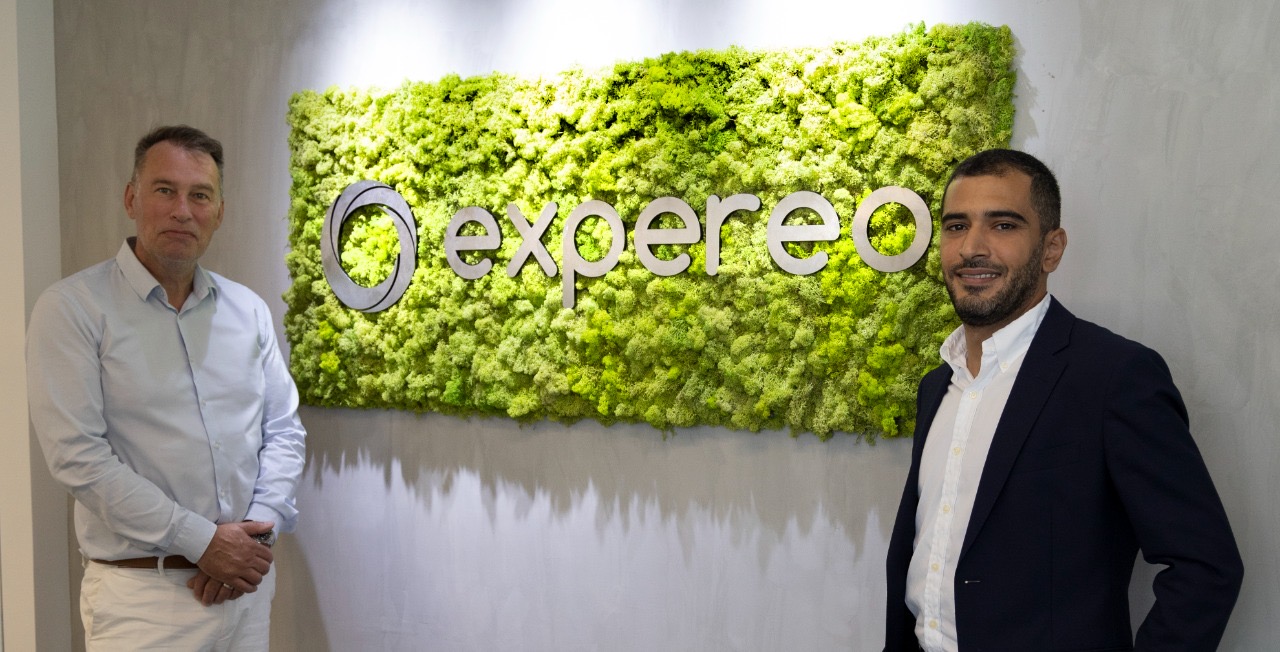 Irwin Fouwels, Expereo CEO, and Raed Rached, Managing Director for Expereo Middle East.