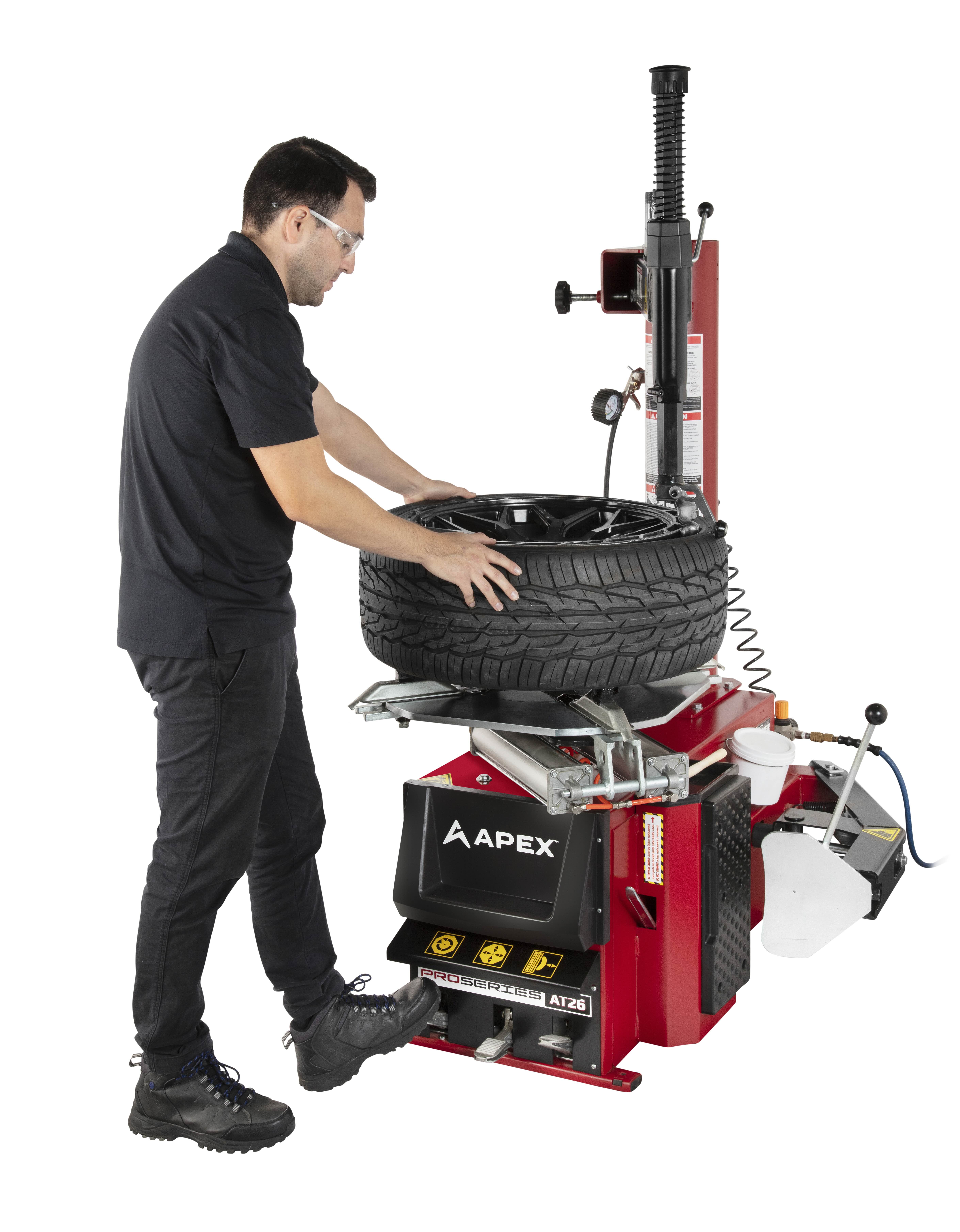 Master Tough Tire Changes with APEX AT26