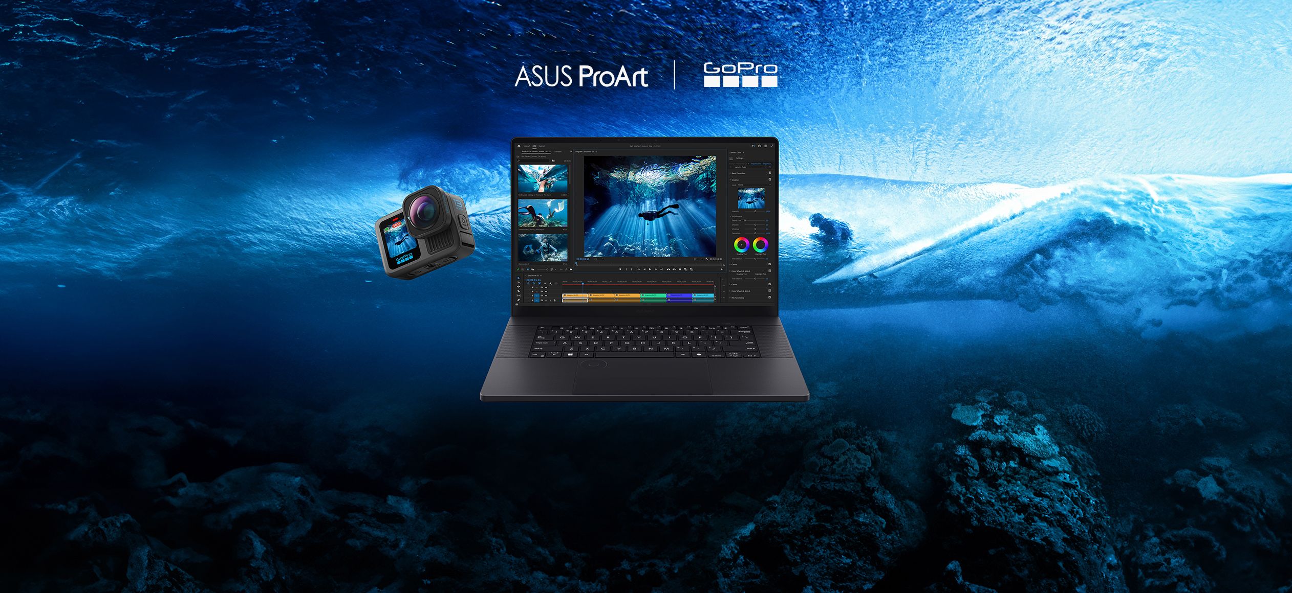 ASUS ProArt and GoPro Join Forces to Streamline Creator Workflows with AI 
