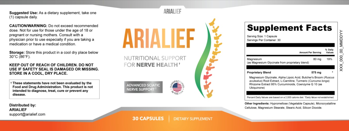 Arialief Supplements Facts