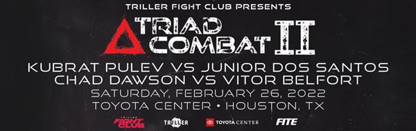 Triad Combat II is Headlined by Kubrat Pulev vs Junior dos Santos