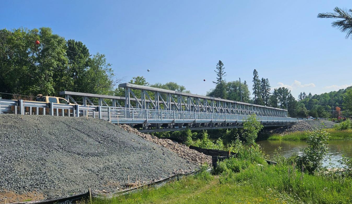 Acrow Delta Bridge Over Thessalon River