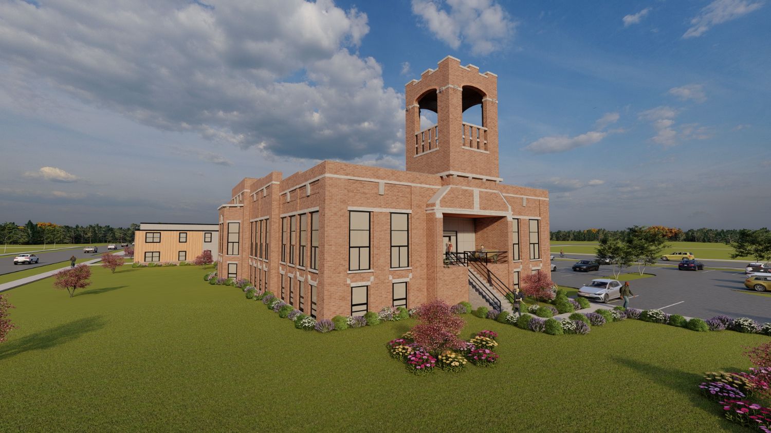 WNC & Associates and North Arrow Development Break Ground on Jefferson School Lofts, a Senior Housing Community in Mahaska County, Iowa