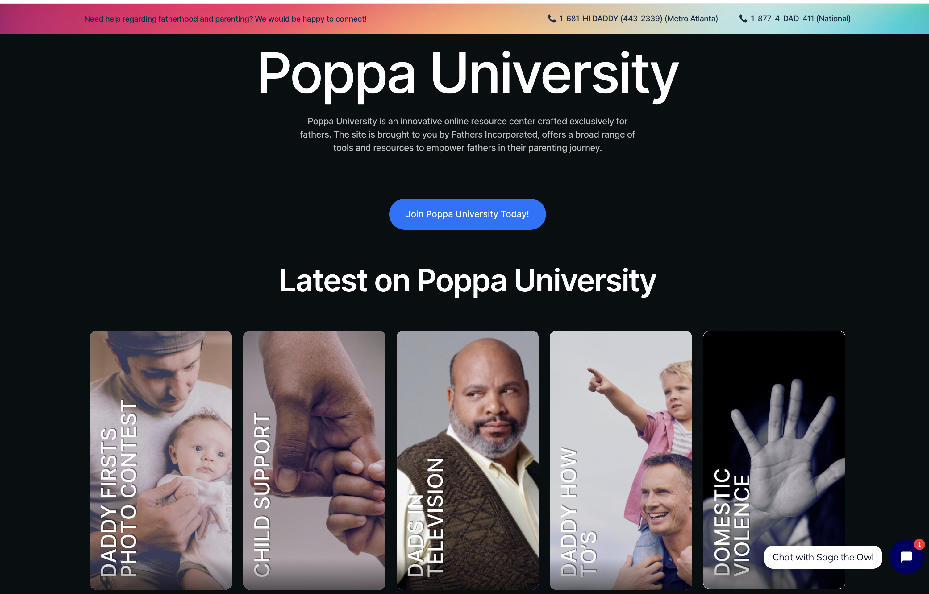 Poppa University Screen Shot