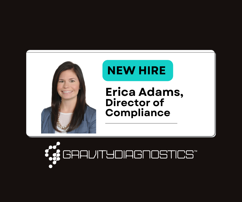 Gravity Diagnostics Announces New Director of Compliance