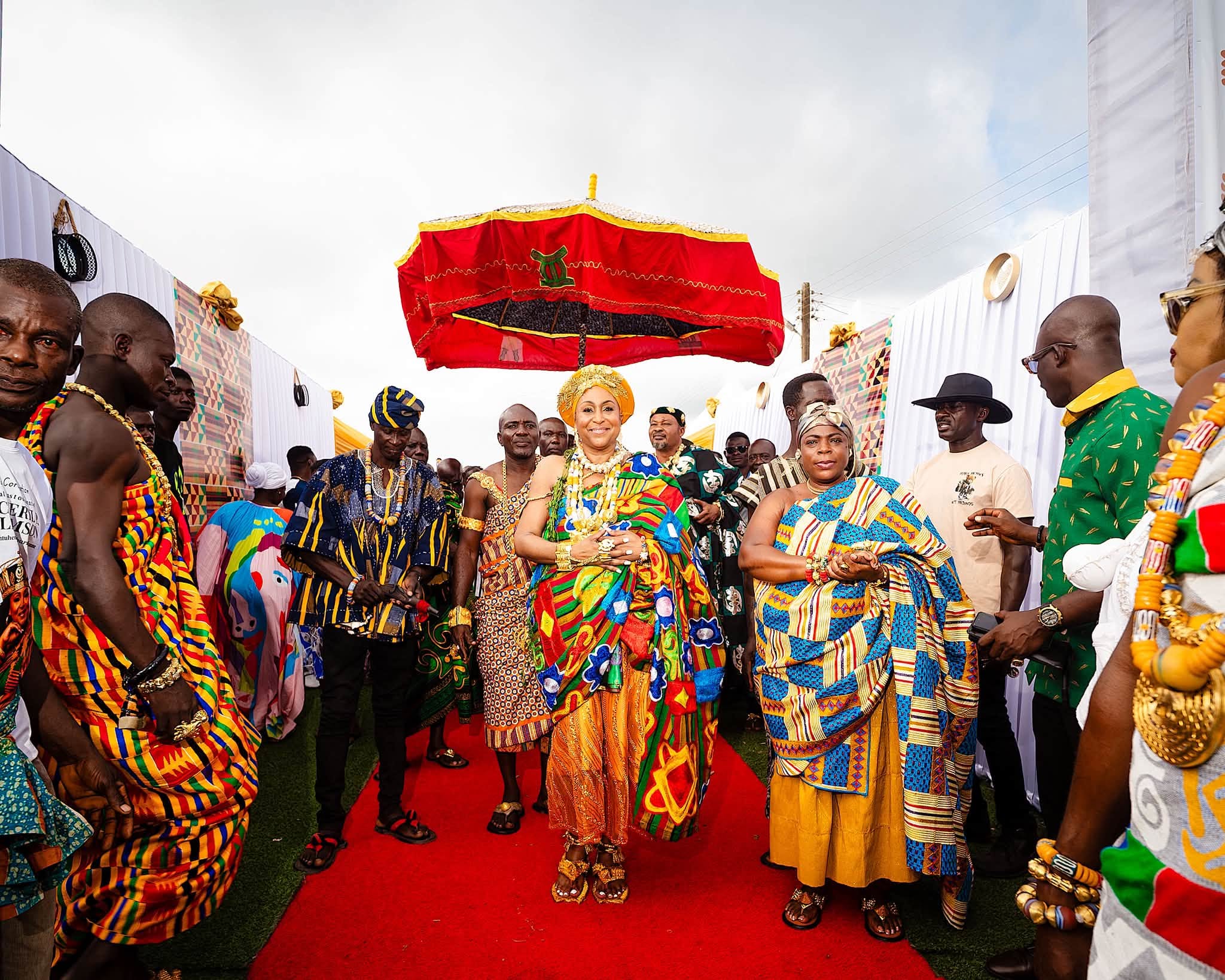 Dr. Cheryl Polote Williamson was enstooled this week by the Anona Royal Family as Nana Aba Kwekuwah Somah I, Queen Mother of Development for the Abura Odonase traditional area.