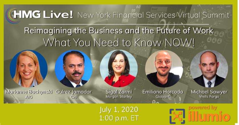 HMG Live! 2020 New York Financial Services Virtual Summit