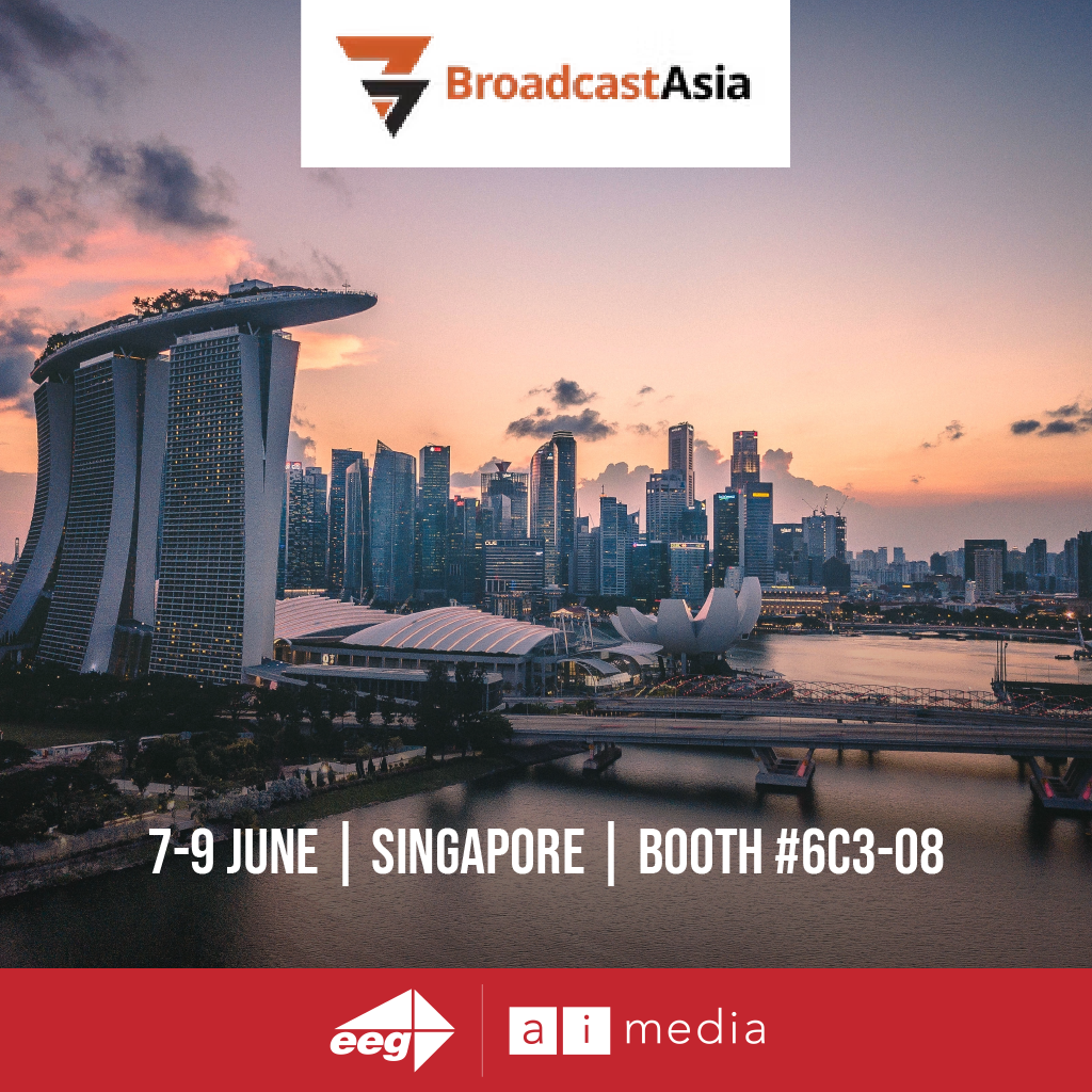 Ai-Media at BroadcastAsia 2023 in Singapore, June 7-9