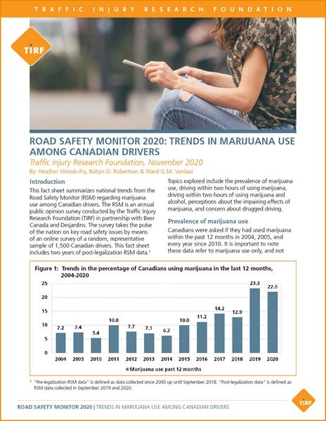 RSM 2020-Trends in Marijuana Use among Canadian Drivers-COVER with orange border