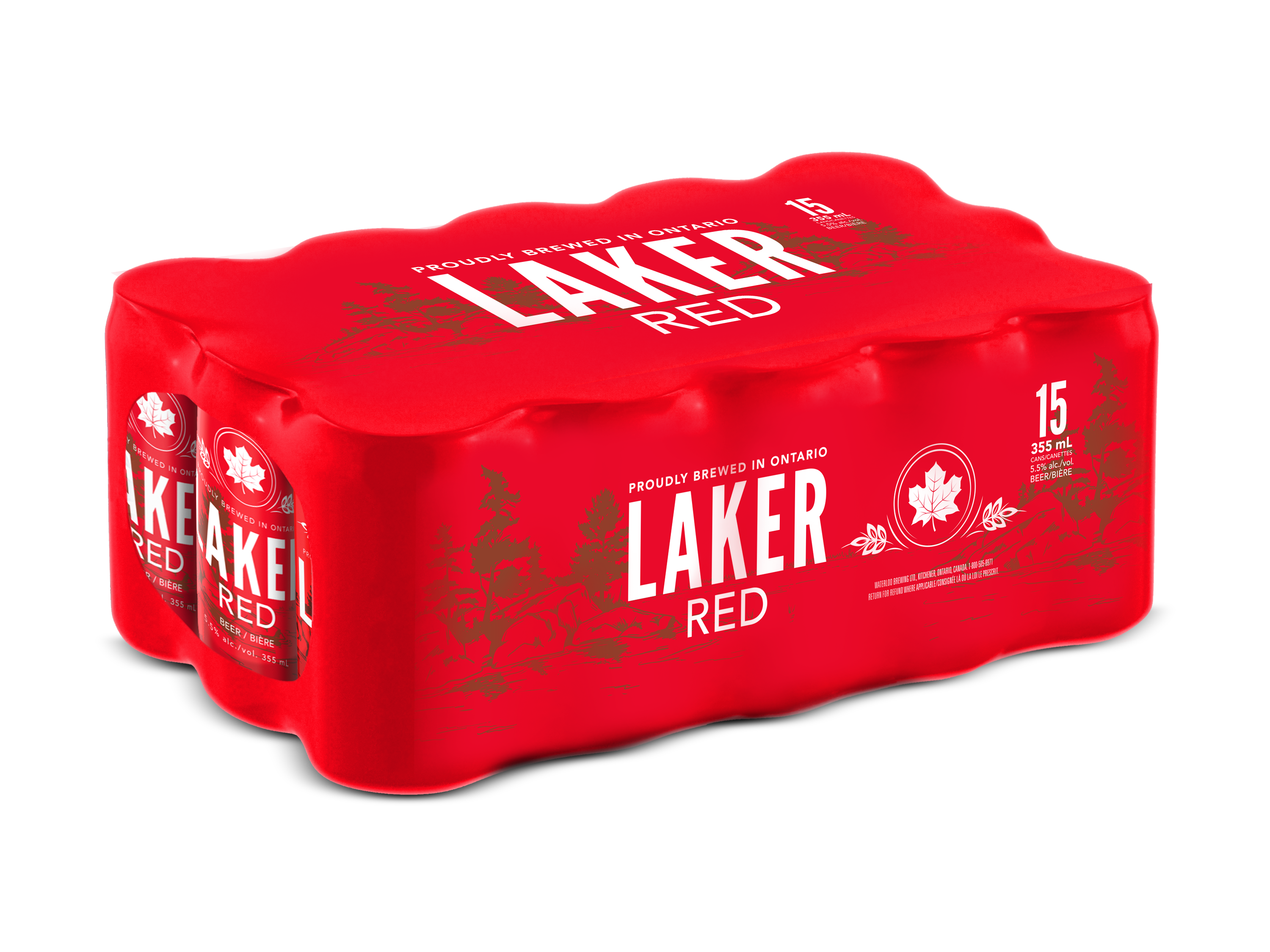 Laker Red 15 Can Pack