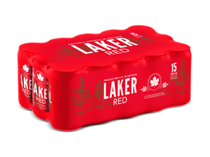 Laker Red 15 Can Pack