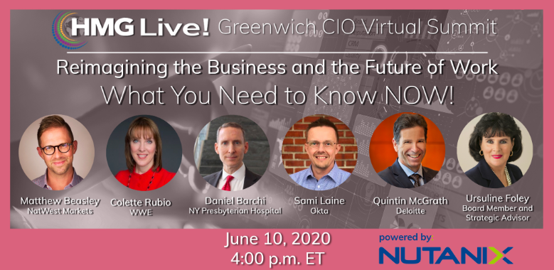 HMG Live! Greenwich CIO Virtual Summit