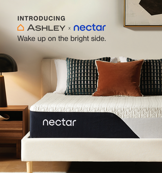 Ashley Introduces Nectar to Mattress Offerings 