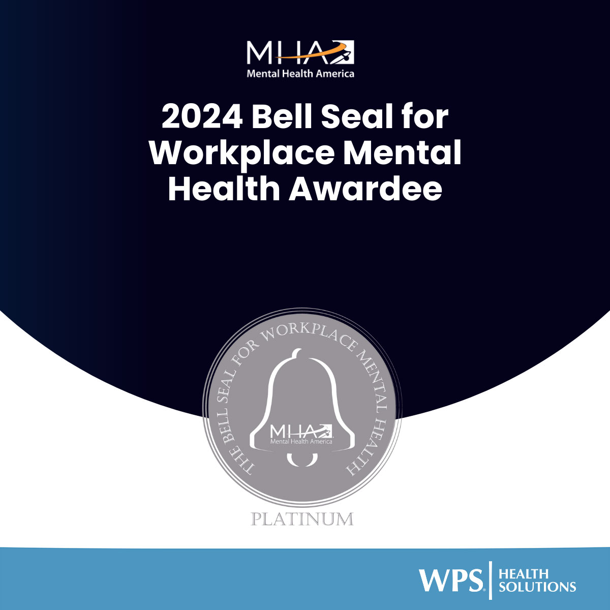 WPS earns 2024 Bell Seal for Workplace Mental Health