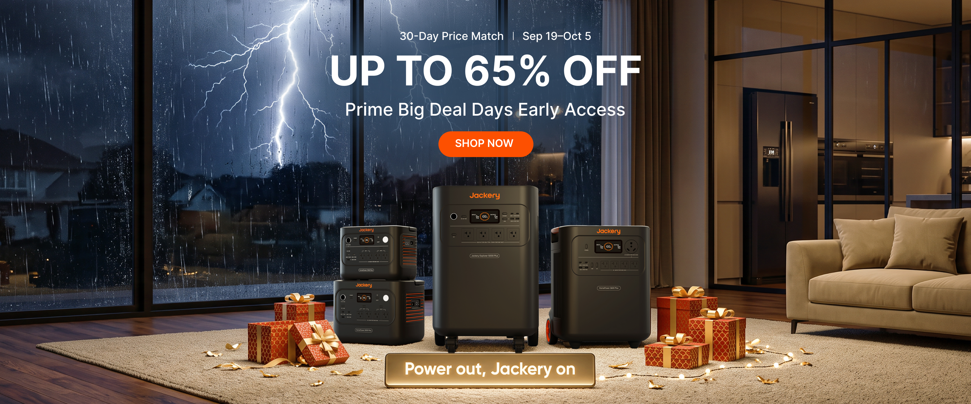 Jackery Powers Up Ahead of Prime Big Deal Days with Up to 65% Off Home Backup Power Solutions
