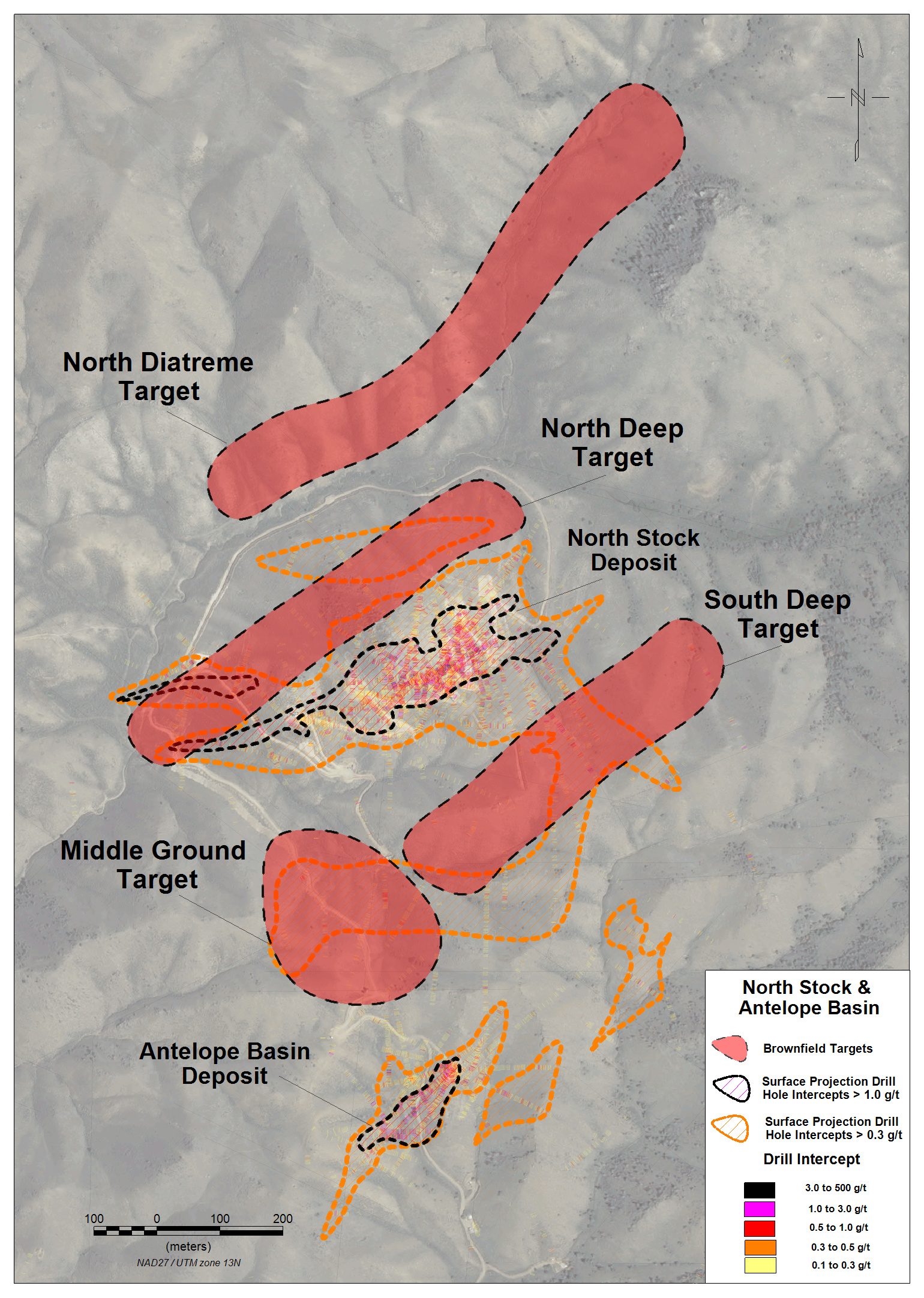 Fig 1 - RSH_2019 Drill Target_Plan Map