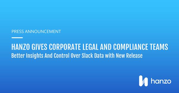 Hanzo’s purpose-built discovery solution for Slack extends precise scoping, control, and analysis of data for internal investigations, legal hold, and early case assessment.
