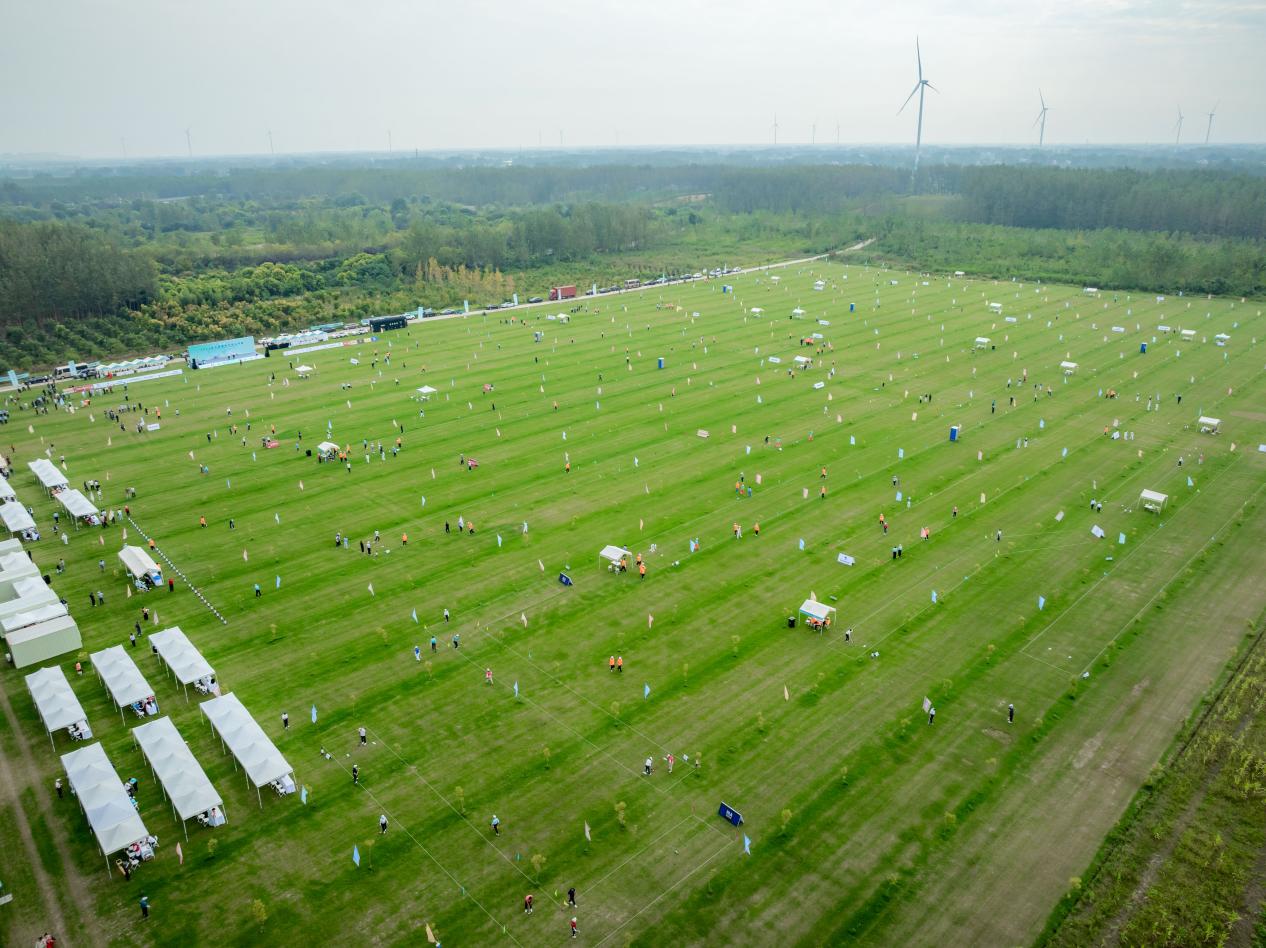The 2026 China International Woodball Open kicked off on Sept. 20 in Baotan Subdistrict, Lianshui County, Jiangsu Province.: The 2026 China International Woodball Open kicked off on Sept. 20 in Baotan Subdistrict, Lianshui County, Jiangsu Province.