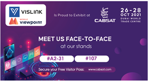 Vislink and Mobile Viewpoint will Showcase All-IP Wireless Streaming Solutions at CABSAT 2021