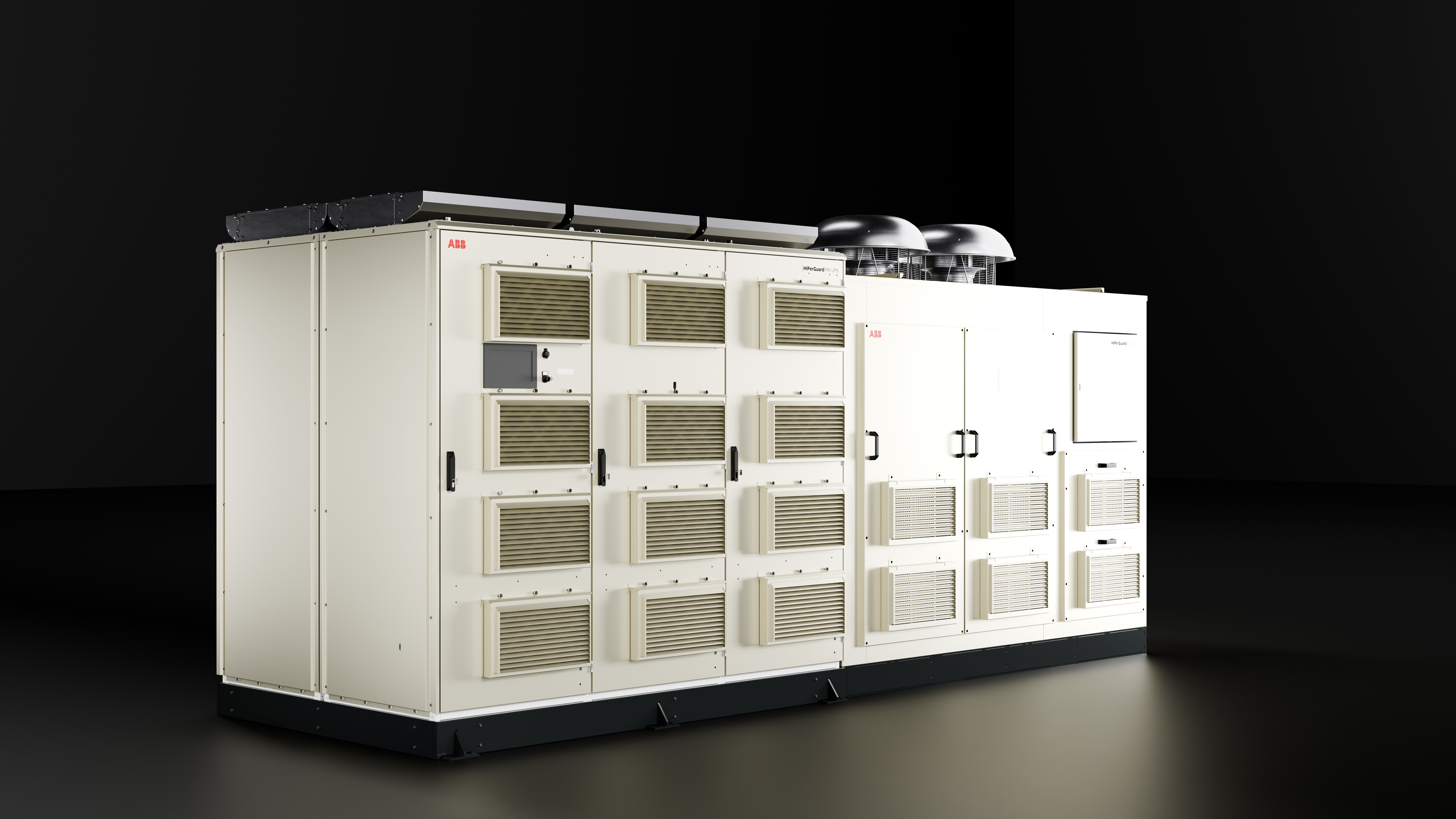 Direct grid connection with ABB's 34.5kV HiPerGuard UPS reduces conversion losses and infrastructure complexity.