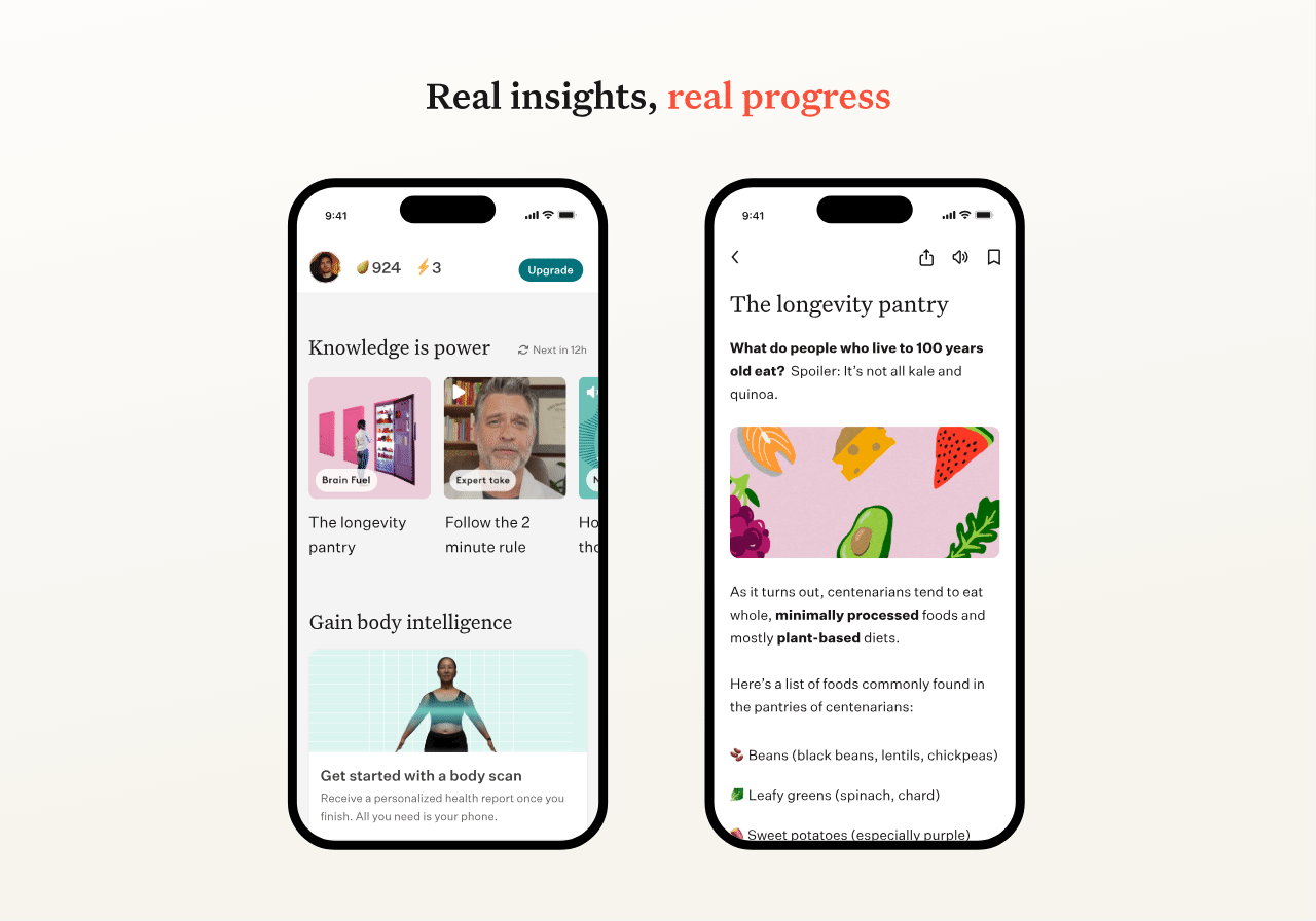 Real insights, real progress