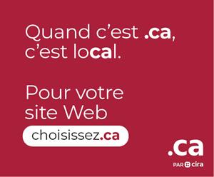 La campagne de huit semaines attire l’attention sur les entreprises et les marques menant des activités au Québec qui utilisent un domaine .CA.
