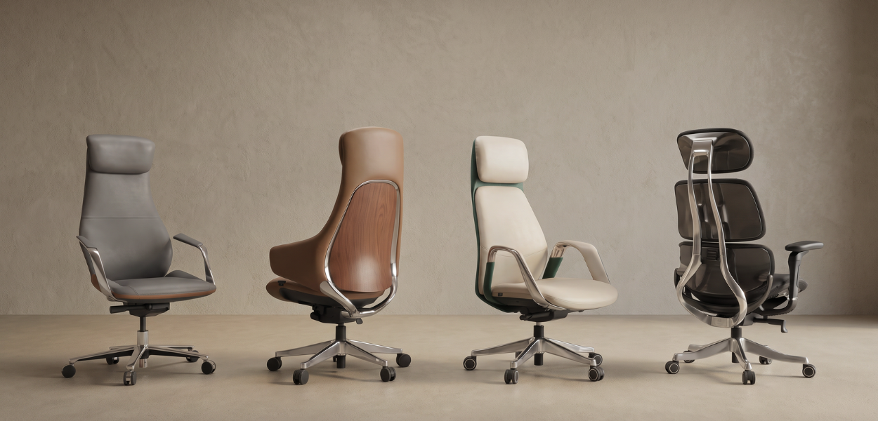 Eureka Ergonomic Serene Executive Office Chair Series has launched: Four Distinct Designs for Modern Workspaces