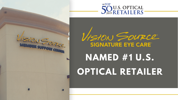 Vision Monday names Vision Source as the number one optical retailer in the United States.