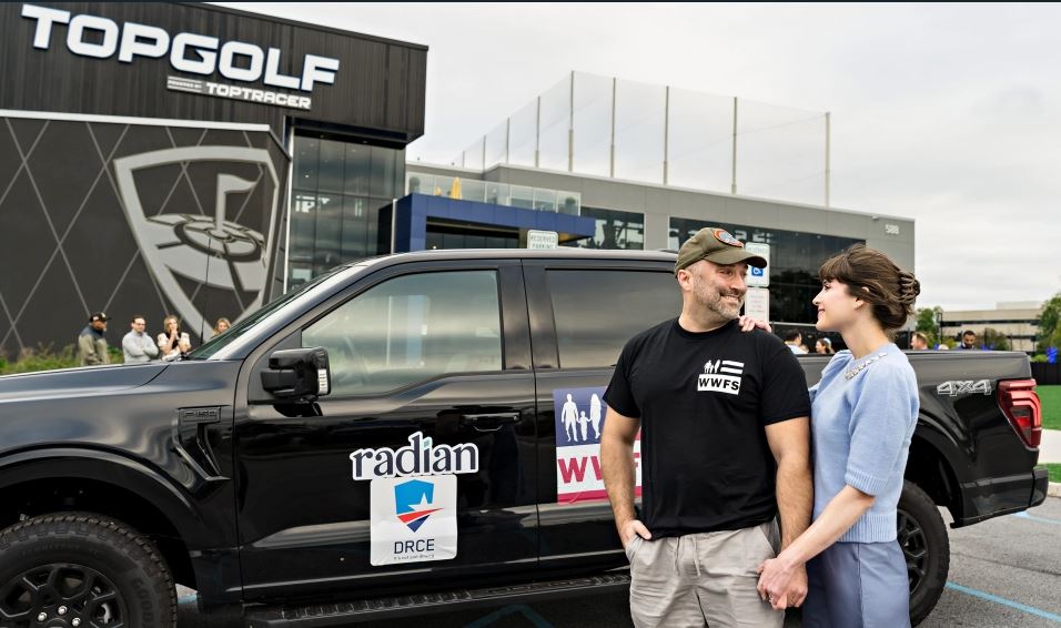 John Mevey Holds Hands With Wife By 2025 Ford F-150 Truck