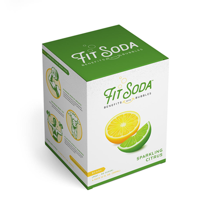 “Sparkling Citrus” Fit Soda™ in the new four-pack format to be carried at more than 100 HEB supermarkets in Texas