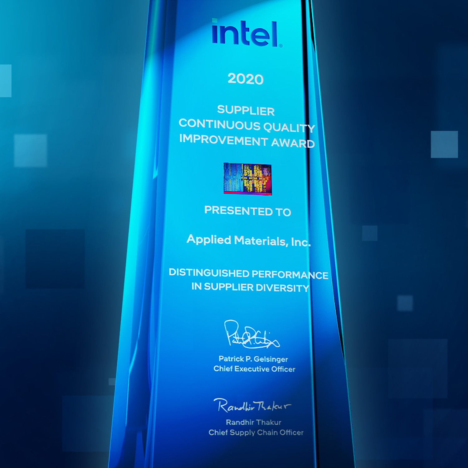 Applied Materials_2020 Intel SCQI Award_Image