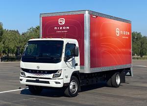 RIZON Trucks arrive at Velocity Vehicle Group in Southern California
