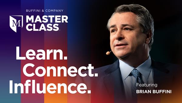 Brian Buffini will be bringing the newest Buffini & Company event, Master Class, to 10 cities across North America in 2020. Master Class 2020 is an all-new Buffini & Company event that is a day and a half immersion in next-level business and personal growth. 