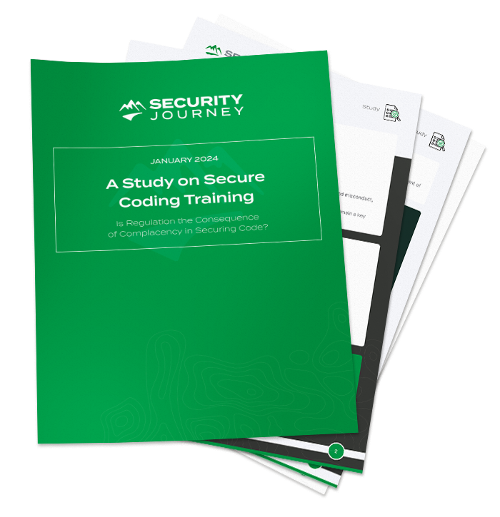 Security Journey Study on Security Coding Training