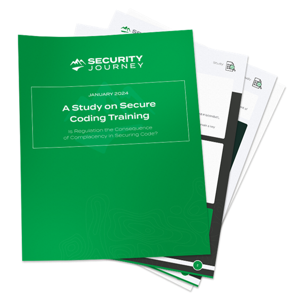 Security Journey Study on Security Coding Training
