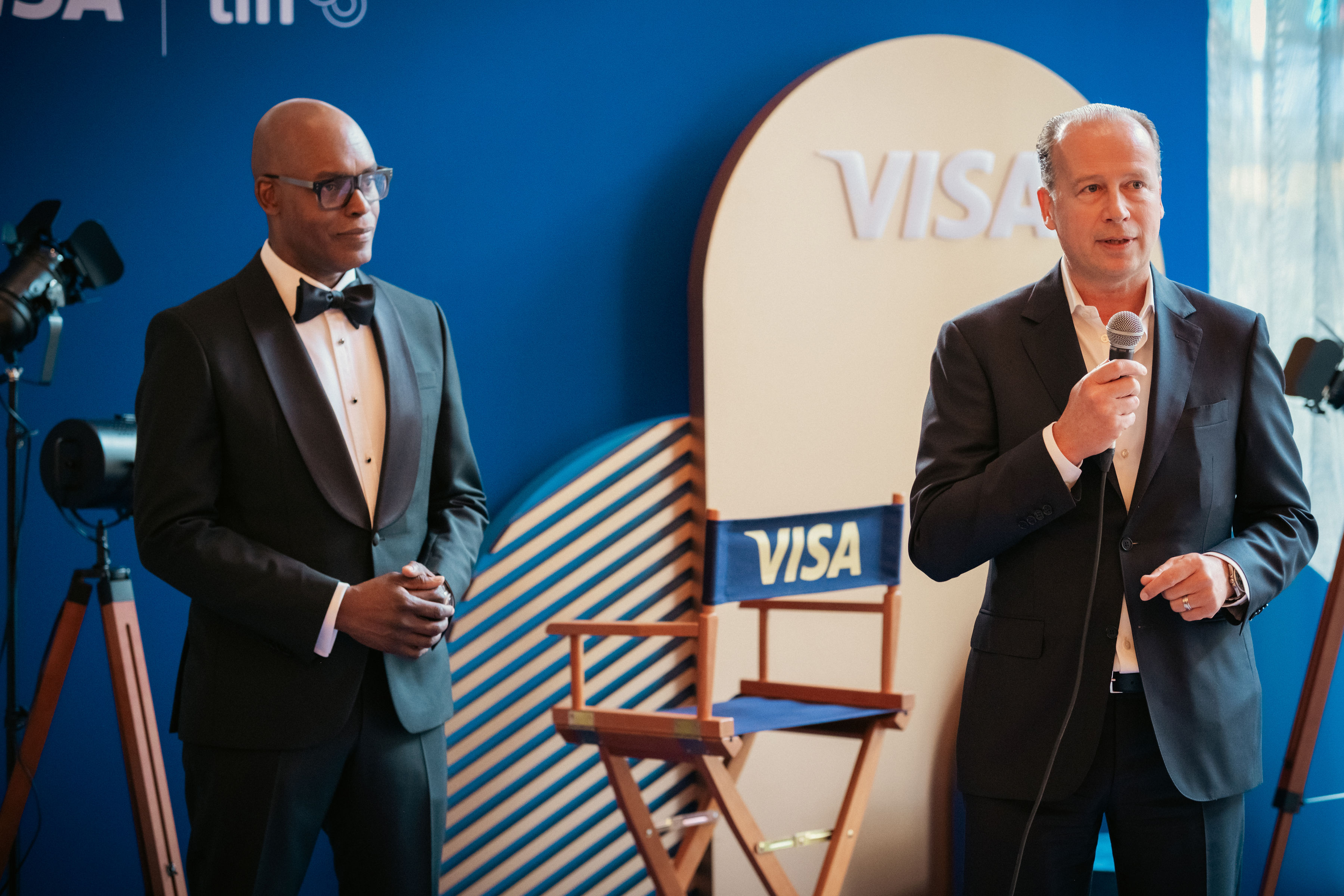 Cameron Bailey, CEO, TIFF and Michiel Wielhouwer President and Country Manager