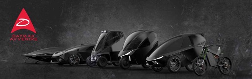 Daymak: "The Daymak Avvenire Line Up to be equipped with IoniX Pro Battery Systems - image courtesy of Daymak"