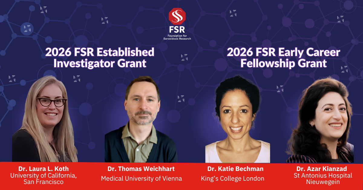 2026 FSR Established Investigator Grant awardees