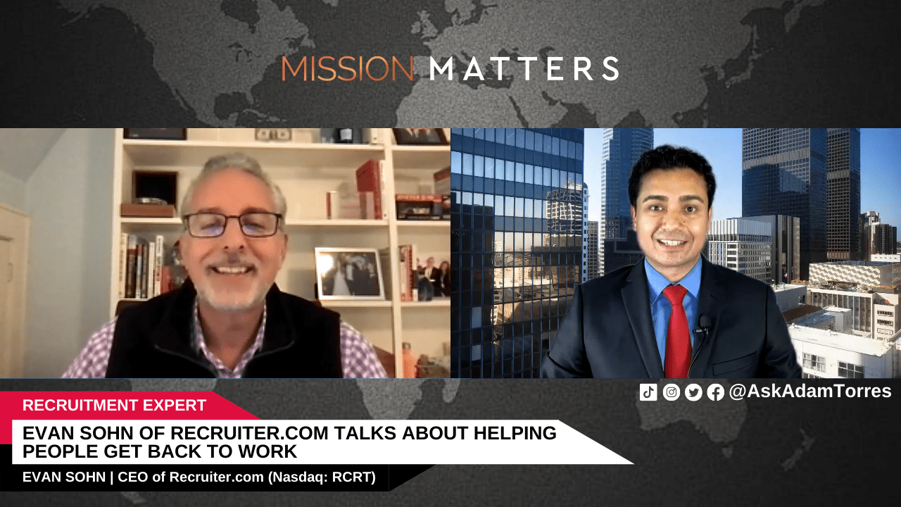 Evan Sohn was interviewed on Mission Matters Business Podcast by Adam Torres.